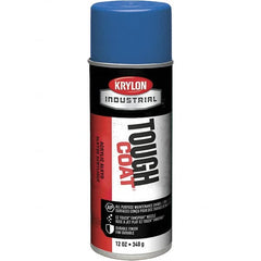 Krylon - Blue (Ford), 12 oz Net Fill, High Gloss, Enamel Spray Paint - 20 to 25 Sq Ft per Can, 16 oz Container, Use on Conduits, Ducts, Electrical Equipment, Machinery, Metal, Motors, Pipelines & Marking Areas, Railings, Steel Bars, Tool Boxes, Tools - A1 Tooling