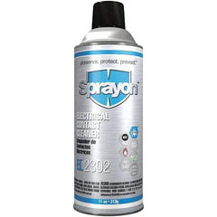 Sprayon - 11 Ounce Aerosol Contact Cleaner - -20°F Flash Point, Flammable, Plastic Safe - A1 Tooling