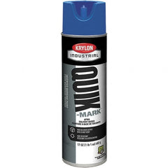 Krylon - 20 fl oz Blue Marking Paint - 50 to 60 Sq Ft Coverage, Solvent-Based Formula - A1 Tooling