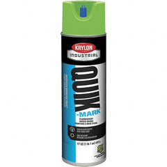 Krylon - 20 fl oz Green Marking Paint - 50 to 60 Sq Ft Coverage, Water-Based Formula - A1 Tooling