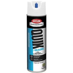 Krylon - 20 fl oz White Marking Paint - 50 to 60 Sq Ft Coverage, Water-Based Formula - A1 Tooling