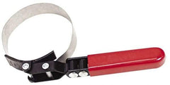 Proto - 2-7/8 to 3-1/4" Diam, Adjustable Oil Filter Wrench - For Use with Filters with Diams 2-7/8 to 3-1/4" - A1 Tooling