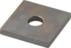 Mitutoyo - 0.127" Square Steel Gage Block - Accuracy Grade 0, Includes Certificate of Inspection - A1 Tooling