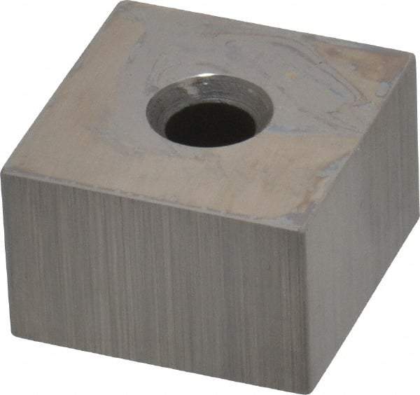 Mitutoyo - 0.6" Square Steel Gage Block - Accuracy Grade 0, Includes Certificate of Inspection - A1 Tooling