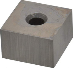 Mitutoyo - 0.6" Square Steel Gage Block - Accuracy Grade 0, Includes Certificate of Inspection - A1 Tooling