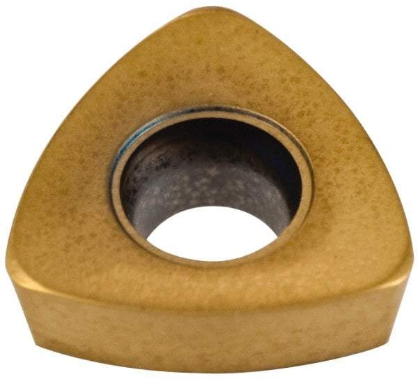 Seco - 218.19100 M06 Grade F40M Carbide Milling Insert - TiAlN/TiN Finish, 0.109" Thick, 0.278" Inscribed Circle, 0.031" Corner Radius - A1 Tooling