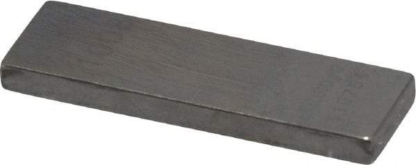 Mitutoyo - 0.1008" Rectangular Steel Gage Block - Accuracy Grade 0, Includes Certificate of Inspection - A1 Tooling