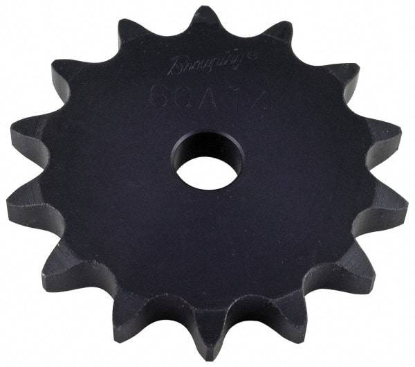 Browning - 45 Teeth, 5/8" Chain Pitch, Chain Size 50, "A" Plate Roller Chain Sprocket - 3/4" Bore Diam, 8.96" Pitch Diam, 9.31" Outside Diam - A1 Tooling