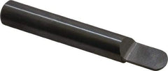 Accupro - 3/8 Inch Diameter, 2-1/2 Inch Overall Length, 1/2 Inch Split Length, Solid Carbide, Full Radius Split End Carbide Blank - Single End - A1 Tooling