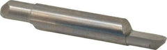 Accupro - 3/8 Inch Diameter, 2-1/2 Inch Overall Length, 1/2 Inch Split Length, Solid Carbide, Full Radius Split End Carbide Blank - Double End - A1 Tooling