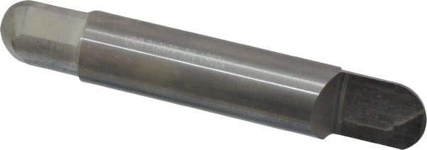 Accupro - 1/2 Inch Diameter, 3 Inch Overall Length, 5/8 Inch Split Length, Solid Carbide, Full Radius Split End Carbide Blank - Double End - A1 Tooling