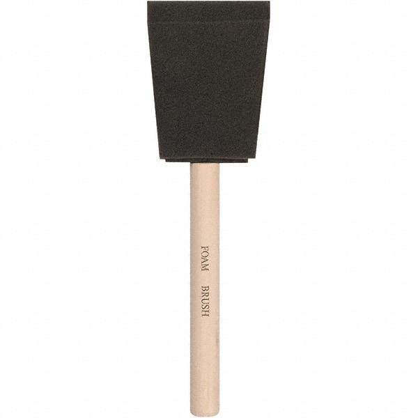 Krylon - 3/8" Flat Foam Foam Paint Brush - 2" Bristle Length, 4" Wood Pole-Mount Handle - A1 Tooling