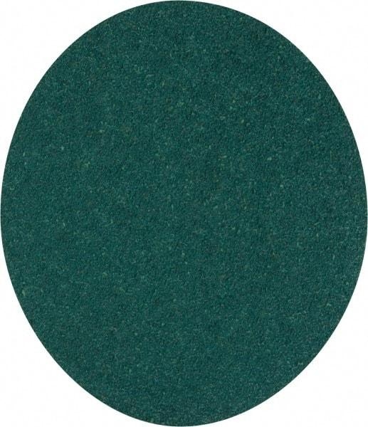 3M - 5" Diam, 40 Grit Aluminum Oxide Adhesive PSA Disc - Coarse Grade, Green, E Weighted Backing, Flexible, Use with Random Orbital Sanders - A1 Tooling