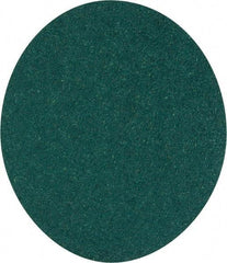 3M - 5" Diam, 40 Grit Aluminum Oxide Adhesive PSA Disc - Coarse Grade, Green, E Weighted Backing, Flexible, Use with Random Orbital Sanders - A1 Tooling