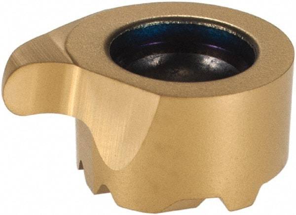 Seco - LCEX080400 FG Grade CP500 Carbide Turning Insert - TiAlN/TiN Finish, 90° Irregular, 0" Corner Radius - A1 Tooling