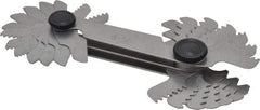 Value Collection - 28 Leaf, 0.5 to 6mm Pitch Range, 4 to 56 TPI Range, Screw Pitch Gage - A1 Tooling