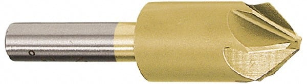 Melin Tool - 3/16" Head Diam, 3/16" Shank Diam, 6 Flute 60° Cobalt Countersink - A1 Tooling