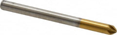 Melin Tool - 1/8" Head Diam, 1/8" Shank Diam, 6 Flute 82° Cobalt Countersink - A1 Tooling