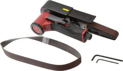 Chicago Pneumatic - 20 x 520 mm, 22,000 RPM Air Belt Sander - 1/4 Inch Inlet, 14.62 CFM Air Consumption - A1 Tooling