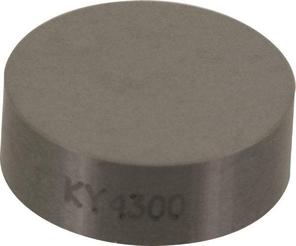 Kennametal - RNG45 E Grade KY4300 Ceramic Turning Insert - Al2O3/SiCw Finish, Round, 1/2" Inscr Circle, 5/16" Thick - A1 Tooling