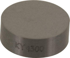 Kennametal - RNG45 E Grade KY4300 Ceramic Turning Insert - Al2O3/SiCw Finish, Round, 1/2" Inscr Circle, 5/16" Thick - A1 Tooling