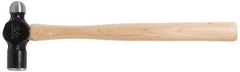 Blackhawk by Proto - 1 Lb Head Forged Steel Ball Pein Hammer - 14" Wood Handle, 14" OAL - A1 Tooling