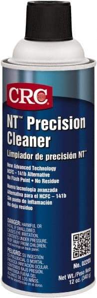 CRC - 12 Ounce Aerosol Electrical Grade Cleaner/Degreaser - 30,800 Volt Dielectric Strength, Nonflammable - A1 Tooling