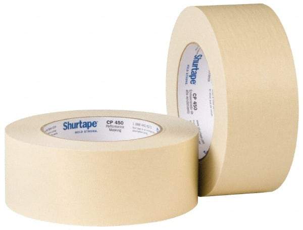 Intertape - 2" Wide x 60 Yd Long Tan Paper Masking Tape - Series PG5, 6.3 mil Thick, 25 In/Lb Tensile Strength - A1 Tooling