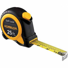 Komelon - 25' x 1" Yellow Blade Tape Measure - A1 Tooling