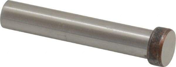 Dayton Lamina - 1/2" Head Diam, 3/8" Shank Diam, Basic Head, A2 Grade Tool Steel, Solid Mold Die Blank & Punch - 3/16" Head Height, 2-1/4" OAL, Blank Punch, Regular (KPB) Series - A1 Tooling