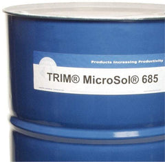 Master Fluid Solutions - Trim MicroSol 685, 54 Gal Drum Cutting & Grinding Fluid - Semisynthetic, For Machining - A1 Tooling