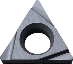 Kyocera - TCGT21.50.5 Grade TN60 Cermet Turning Insert - Uncoated, 60° Triangle, 1/4" Inscr Circle, 3/32" Thick, 0.008" Corner Radius - A1 Tooling