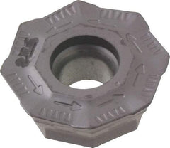 Iscar - OFMT0706 76 Grade IC928 Carbide Milling Insert - TiAlN Finish, 0.1791" Thick, 0.7008" Inscribed Circle, 0.6mm Corner Radius - A1 Tooling