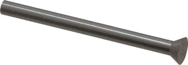 Dayton Lamina - 9/32" Head Diam, 5/32" Shank Diam, Quill Head, High Speed Steel Solid Mold Die Blank & Punch - 60° Head Angle, 7/64" Head Height, 2" OAL, Blank Punch, KWX Series - A1 Tooling