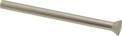 Dayton Lamina - 0.3375" Head Diam, 3/16" Shank Diam, Quill Head, High Speed Steel Solid Mold Die Blank & Punch - 60° Head Angle, 0.1313" Head Height, 2-1/2" OAL, Blank Punch, KWX Series - A1 Tooling