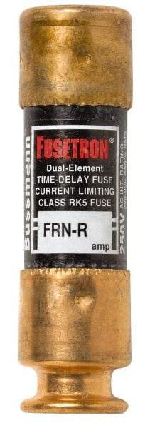 Cooper Bussmann - 125 VDC, 250 VAC, 0.4 Amp, Time Delay General Purpose Fuse - Fuse Holder Mount, 50.8mm OAL, 20 at DC, 200 (RMS) kA Rating, 9/16" Diam - A1 Tooling