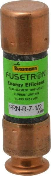 Cooper Bussmann - 125 VDC, 250 VAC, 7.5 Amp, Time Delay General Purpose Fuse - Fuse Holder Mount, 50.8mm OAL, 20 at DC, 200 (RMS) kA Rating, 9/16" Diam - A1 Tooling