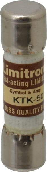 Cooper Bussmann - 600 VAC, 50 Amp, Fast-Acting General Purpose Fuse - Fuse Holder Mount, 1-1/2" OAL, 100 at AC kA Rating, 13/32" Diam - A1 Tooling