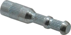 Wej-It - 5/16" Diam, 5/16" Drill, 1-9/16" OAL, 1" Min Embedment Drop-In Concrete Anchor - 12L14 Steel, Zinc-Plated Finish, Hex Nut Head, Hex Drive, 1/2" Thread Length - A1 Tooling