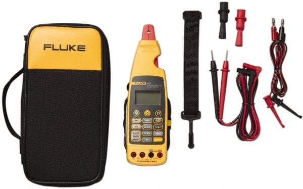 Fluke - 773, CAT II, Digital mA Process Clamp Meter with 0.1772" Detachable Jaws - 30 VDC, Measures Voltage, Current - A1 Tooling