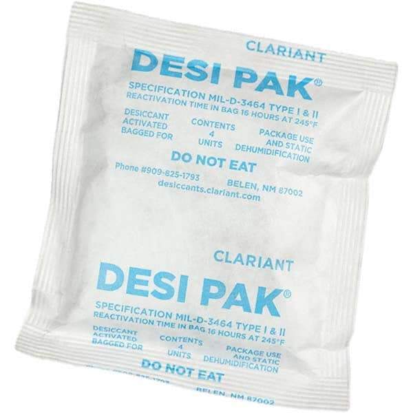 Armor Protective Packaging - Desiccant Packets Material: Clay Packet Size: 4 oz. - A1 Tooling