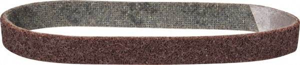 3M - 3/4" Wide x 18" OAL, Aluminum Oxide Abrasive Belt - Aluminum Oxide, Medium, Nonwoven, Series SE-BS - A1 Tooling