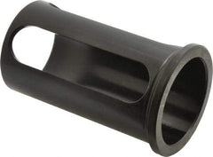 Global CNC Industries - 2-1/4" ID, 2-1/2" OD, 4-1/2" Length Under Head, Type C Lathe Tool Holder Bushing - 4-1/8" Slot Length - Exact Industrial Supply