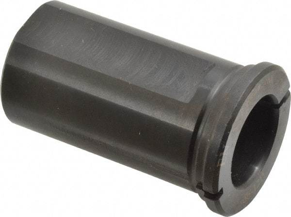 Global CNC Industries - 7/8" ID, 1-1/4" OD, 2-1/8" Length Under Head, Type B Lathe Tool Holder Bushing - Type B, 0.265 Inch Thick Head - Exact Industrial Supply