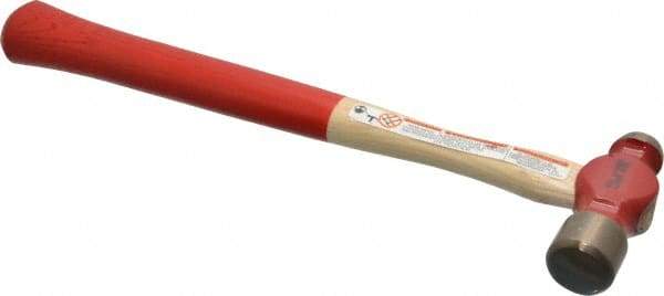 Proto - 1/4 Lb Head Ball Pein Hammer - Wood Handle with Red Laquer Grip, 11" OAL - A1 Tooling