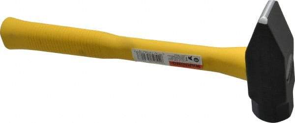 Stanley - 2-1/2 Lb Head Blacksmith's Hammer - 13-3/4" OAL, Fiberglass Handle - A1 Tooling