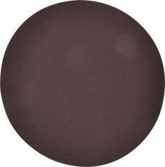 Norton - 8" Diam, 120 Grit Aluminum Oxide Adhesive PSA Disc - Medium Grade, Brown, X Weighted Backing, Flexible - A1 Tooling