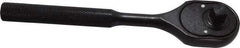 Proto - 3/8" Drive Pear Head Ratchet - Black Oxide Finish, 7" OAL, 24 Gear Teeth - A1 Tooling