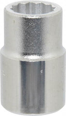 Proto - 3/4", 3/4" Drive, Standard Hand Socket - 12 Points, 2" OAL, Chrome Finish - A1 Tooling