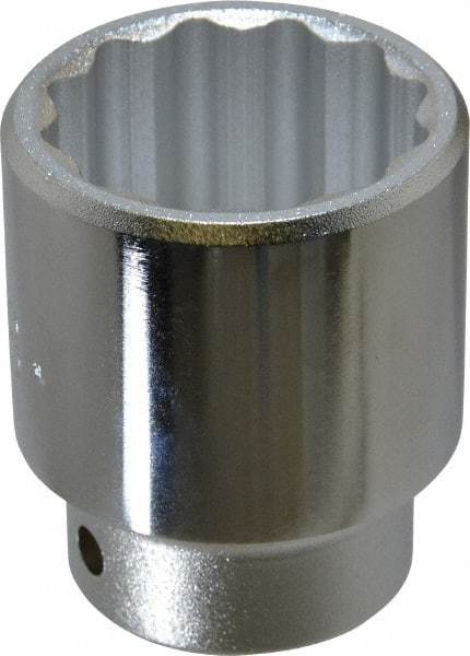 Proto - 1-5/8", 3/4" Drive, Standard Hand Socket - 12 Points, 2-5/8" OAL, Chrome Finish - A1 Tooling